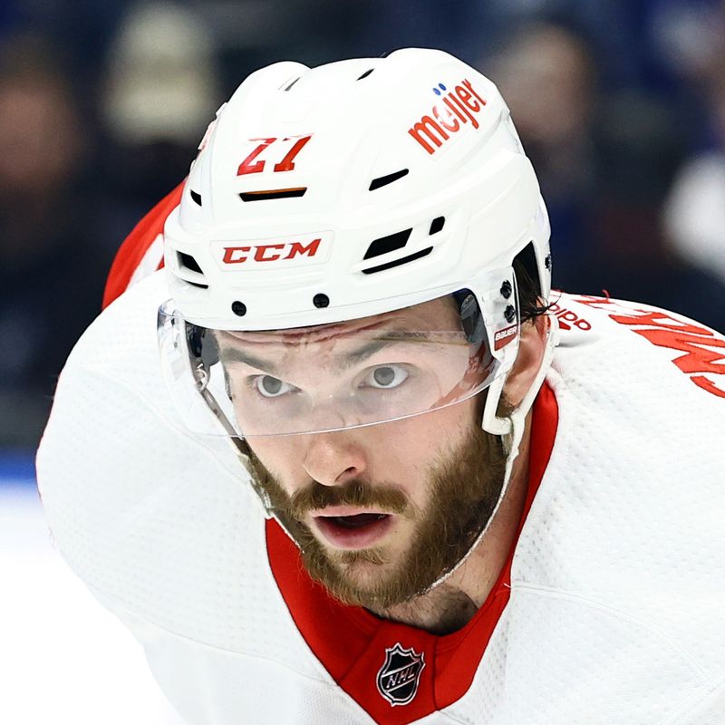 NHL Detroit Red Wings center Michael Rasmussen