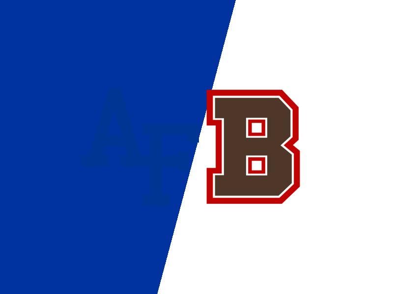 Air Force Falcons VS Brown Bears