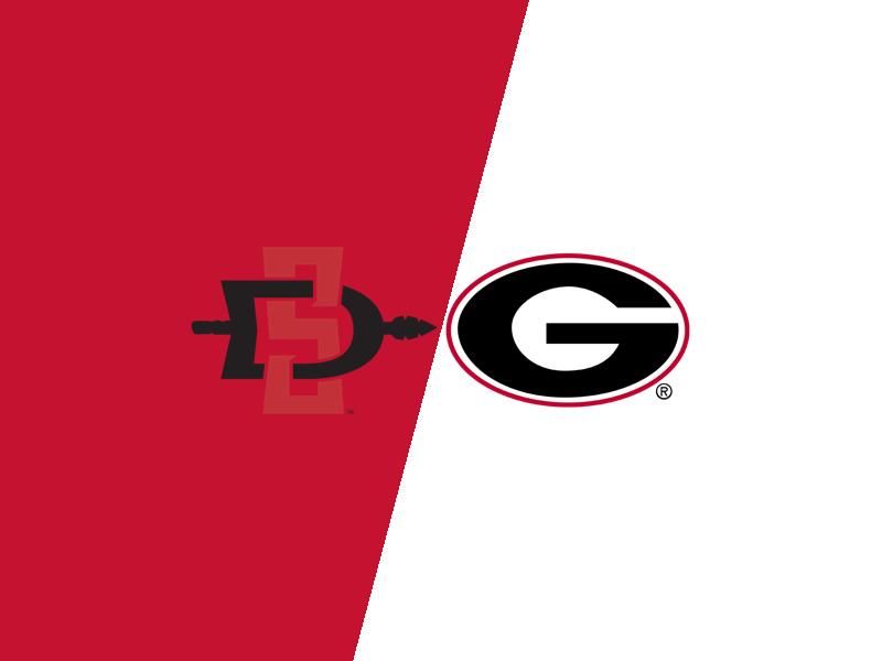 Georgia Lady Bulldogs Set to Battle San Diego State Aztecs at Massimino Court in Women's Basketb...