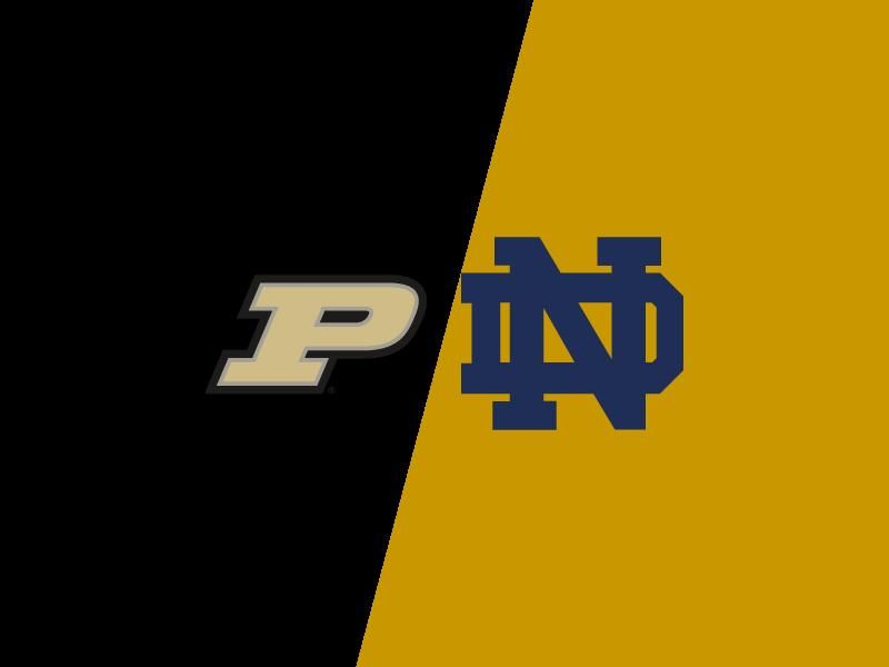 Purdue Boilermakers VS Notre Dame Fighting Irish