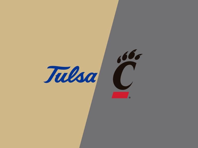 Cincinnati Bearcats Secure Victory Over Tulsa Golden Hurricane at Fifth Third Arena in Men's Bas...