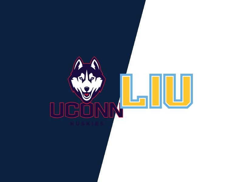 UConn Huskies VS LIU Sharks