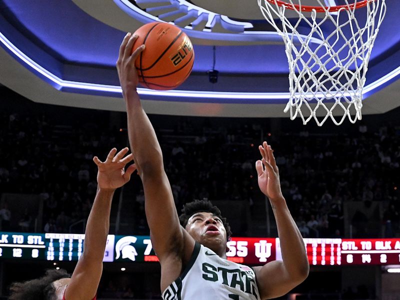 Michigan State Spartans Paint a Masterpiece Against Indiana Hoosiers with Dominant Inside Play