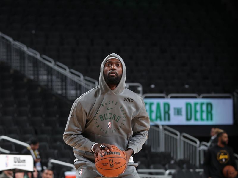 MILWAUKEE, WI - OCTOBER 10: Bobby Portis #9 of the Milwaukee Bucks shoots the ball before the game against the Los Angeles Lakers during a preseason game on October 10, 2024 at Fiserv Forum Center in Milwaukee, Wisconsin. NOTE TO USER: User expressly acknowledges and agrees that, by downloading and or using this Photograph, user is consenting to the terms and conditions of the Getty Images License Agreement. Mandatory Copyright Notice: Copyright 2024 NBAE (Photo by Gary Dineen/NBAE via Getty Images).