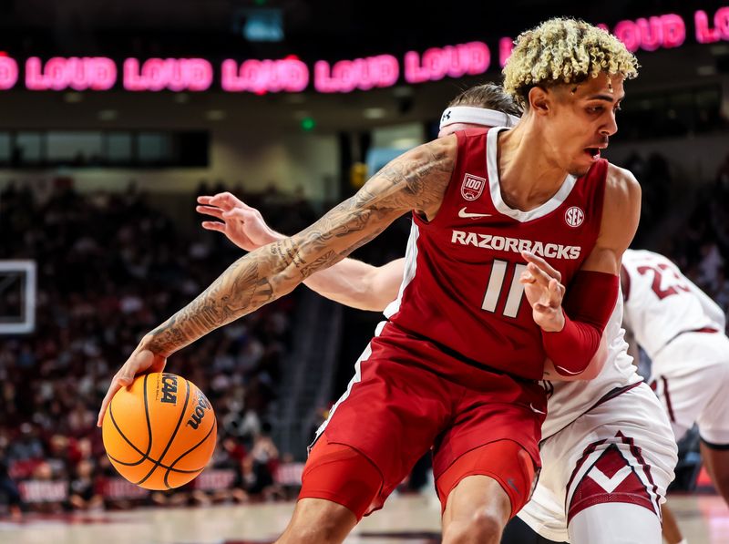 South Carolina Gamecocks Look to Dominate Arkansas Razorbacks in Upcoming Men's Basketball Showd...