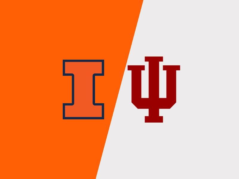 Hoosiers Set to Challenge Fighting Illini at State Farm Center