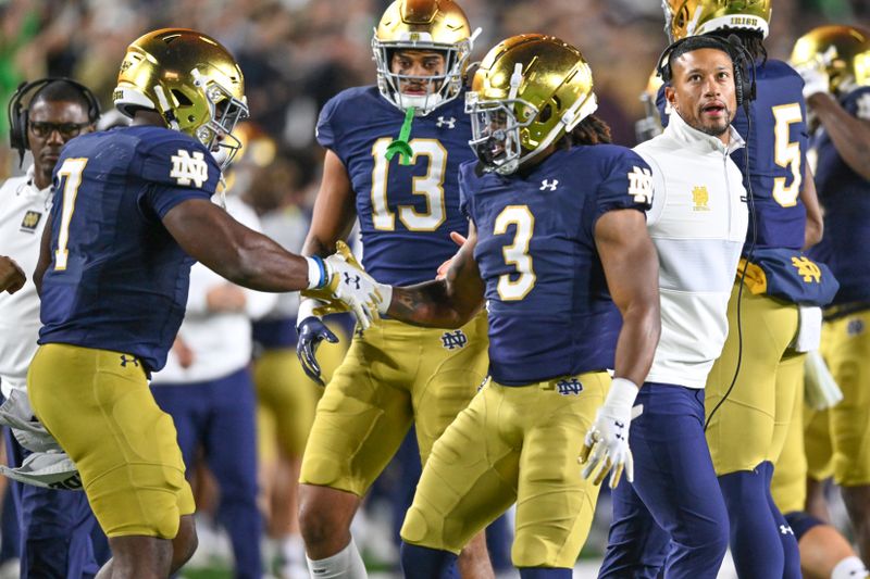 Notre Dame's Aneyas Williams Runs Wild at Stanford Stadium, Outpacing Stanford Cardinal
