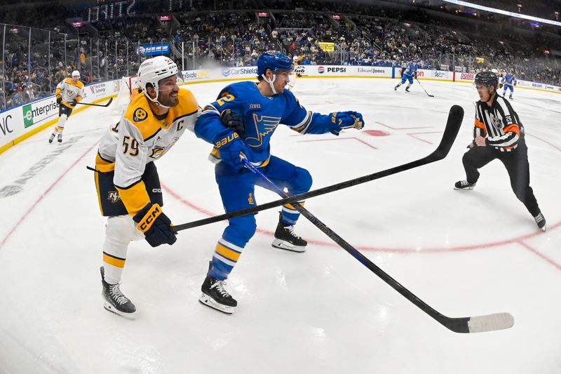 St. Louis Blues' Jordan Kyrou Poised for Impact Against Nashville Predators