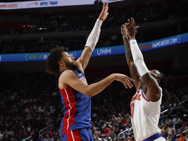 Knicks Look to Outmaneuver Pistons in Madison Square Garden Showdown