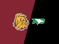 Minnesota Duluth Bulldogs' Star Shines in Showdown with North Dakota Fighting Hawks