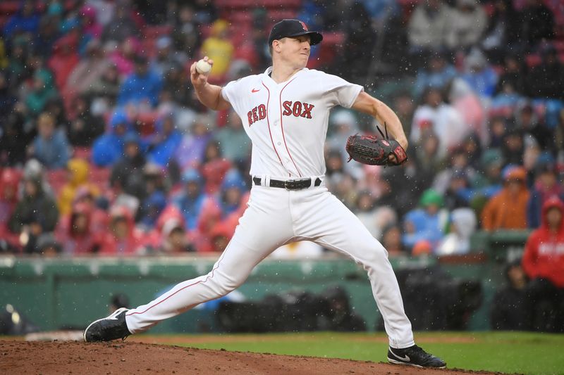 Sep 23, 2023; Boston, Massachusetts, USA; Boston Red Sox starting pitcher Nick Pivetta (37) pitches during the fourth inning against the Chicago White Sox at Fenway Park. Mandatory Credit: Bob DeChiara-USA TODAY Sports