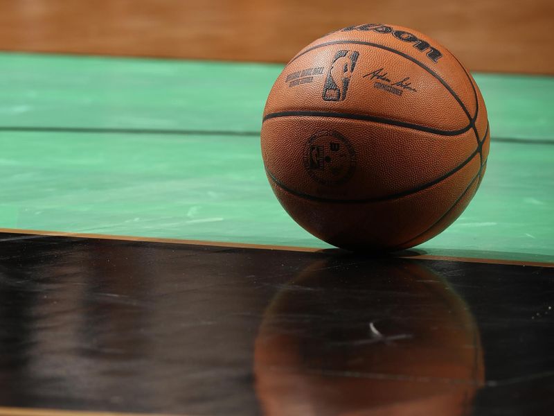 CHARLOTTE, NC - MARCH 9: A generic basketball photo of the Official Wilson basketball on March 9, 2024 at Spectrum Center in Charlotte, North Carolina. NOTE TO USER: User expressly acknowledges and agrees that, by downloading and or using this photograph, User is consenting to the terms and conditions of the Getty Images License Agreement. Mandatory Copyright Notice: Copyright 2024 NBAE (Photo by Kent Smith/NBAE via Getty Images)