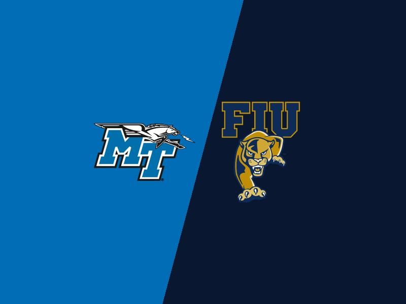 Clash at Ocean Bank Convocation Center: Florida International Panthers vs Middle Tennessee Blue...