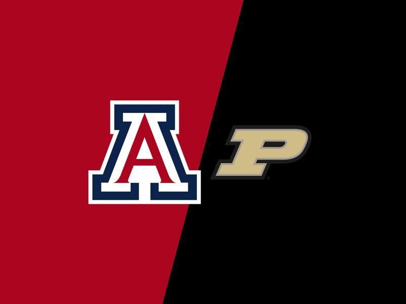 Arizona Wildcats VS Purdue Boilermakers