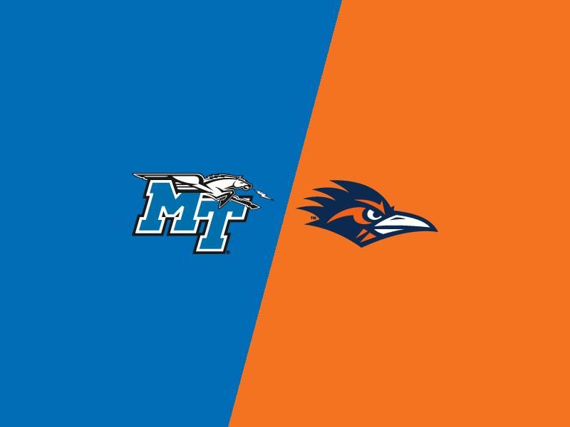 Middle Tennessee Blue Raiders VS UTSA Roadrunners