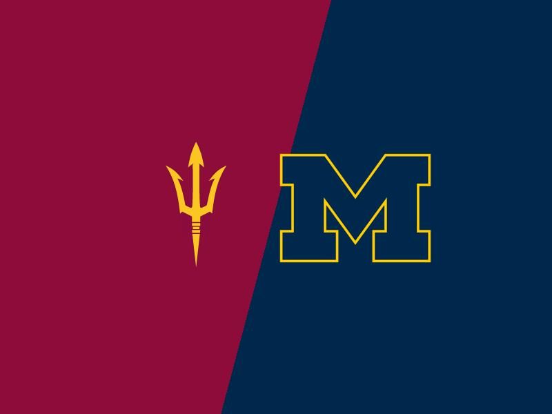 Clash at Barclays Center: Michigan Wolverines to Face Arizona State Sun Devils