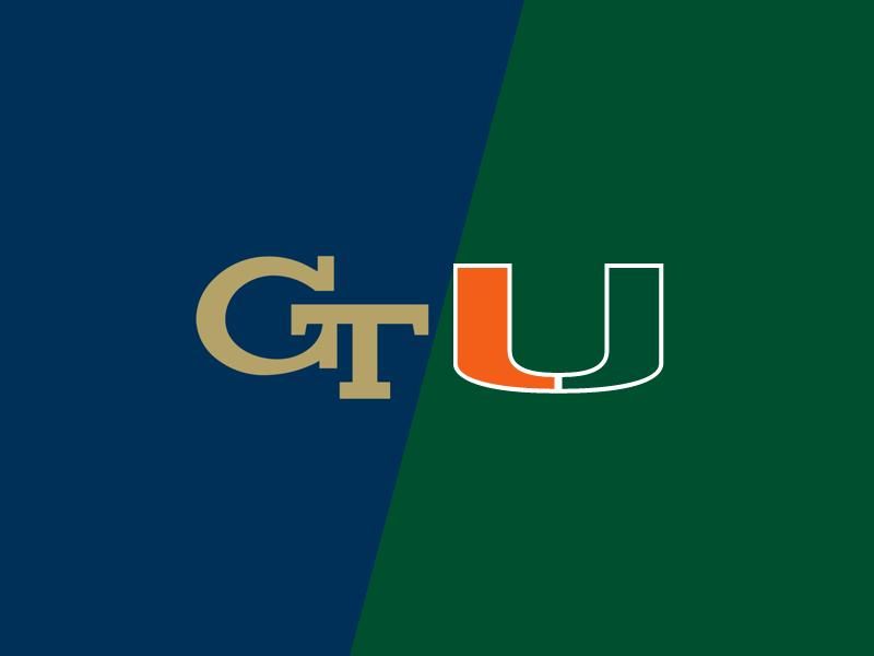Georgia Tech Yellow Jackets VS Miami (FL) Hurricanes