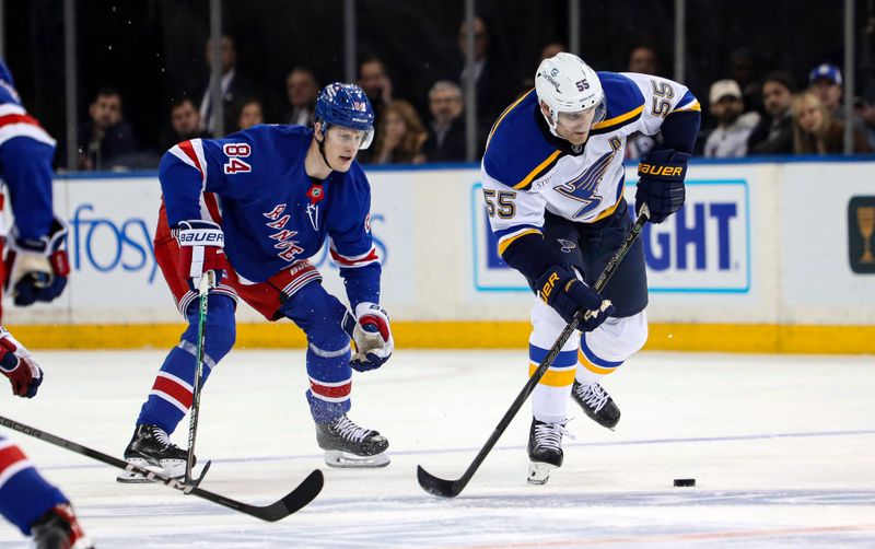 St. Louis Blues vs New York Rangers: Jordan Kyrou Ready to Lead the Charge at Madison Square Gar...