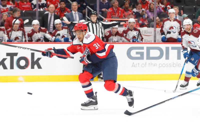 Washington Capitals and Colorado Avalanche trade punches before Brock Nelson ends it in overtime...