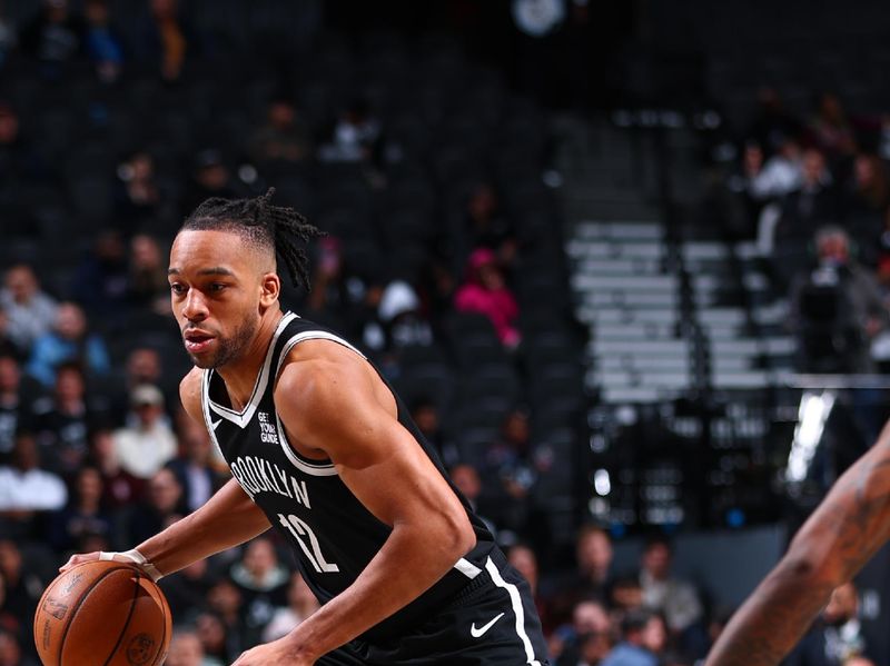 Brooklyn Nets Face Off Against Atlanta Hawks in a High-Energy Encounter at Barclays Center