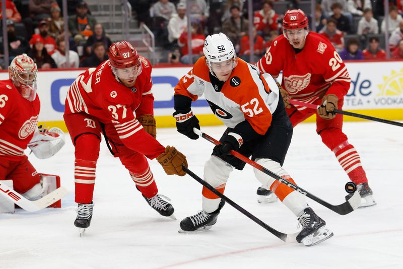 Philadelphia Flyers and Detroit Red Wings: Did Owen Tippett’s hat trick tilt the night at Little...