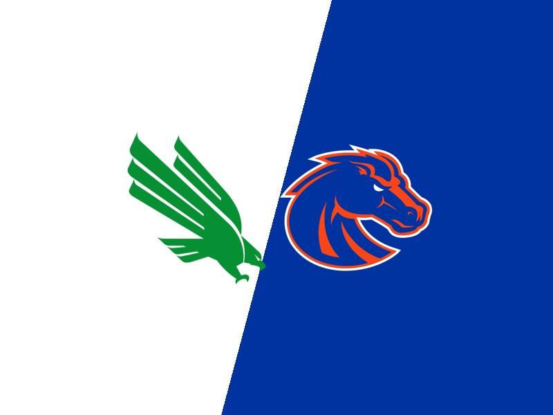 North Texas Mean Green Set to Face Boise State Broncos at ExtraMile Arena in Men's Basketball Sh...