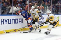 Pittsburgh Penguins and New York Islanders Lock Horns in a Fierce UBS Arena Encounter