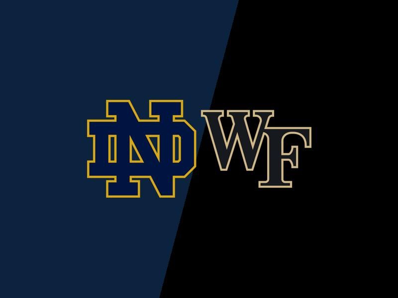 Notre Dame Fighting Irish VS Wake Forest Demon Deacons