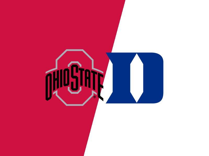 Ohio State Buckeyes VS Duke Blue Devils