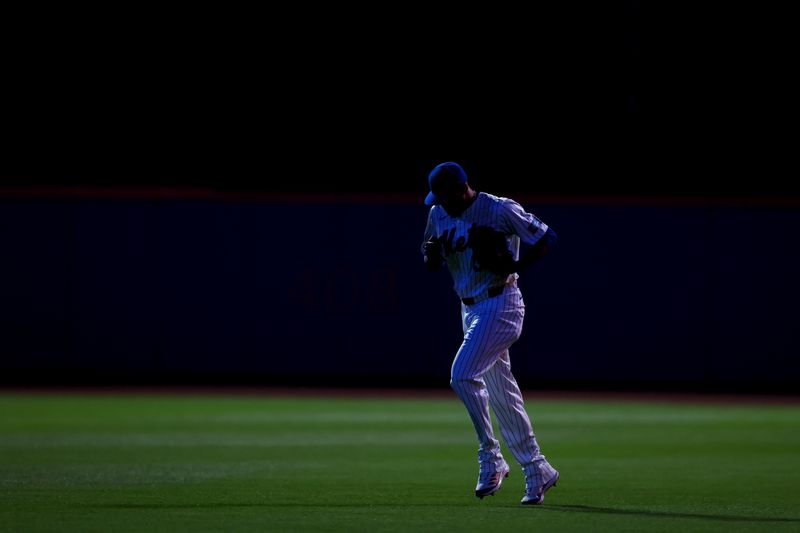 Jun 13, 2024; New York City, New York, USA; New York Mets relief pitcher Edwin Diaz (39) enters from the bullpen during the ninth inning against the Miami Marlins at Citi Field. Mandatory Credit: Brad Penner-USA TODAY Sports