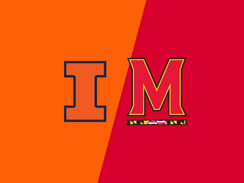 Illinois Fighting Illini Set to Battle Maryland Terrapins in a Showdown at Target Center