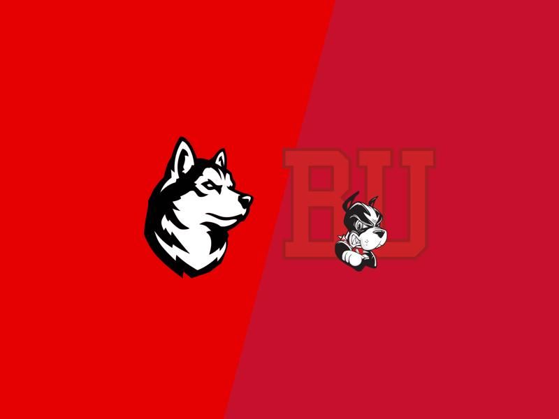 Northeastern Huskies VS Boston University Terriers