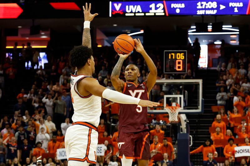 Virginia Tech University at Virginia University: turnovers, bench points, and late-half push at...
