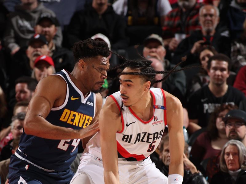 Denver Nuggets Face Setback Against Portland Trail Blazers at Moda Center