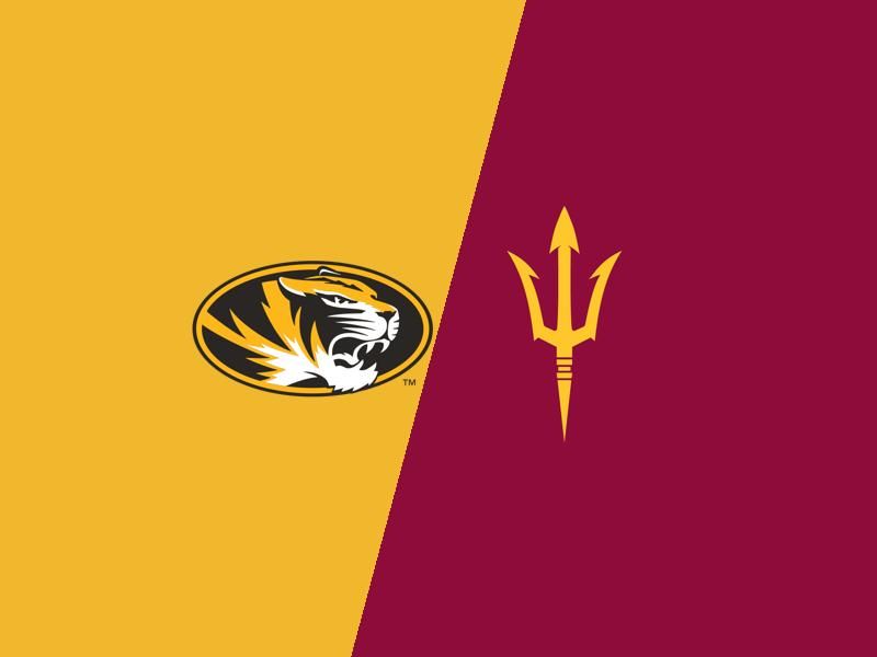 Missouri Tigers VS Arizona State Sun Devils