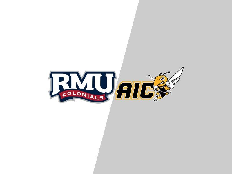 Robert Morris Colonials VS American International Yellow Jackets