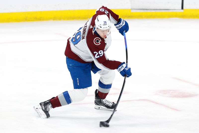 Colorado Avalanche Set to Battle Winnipeg Jets in a High-Stakes Showdown at Ball Arena; Nathan M...