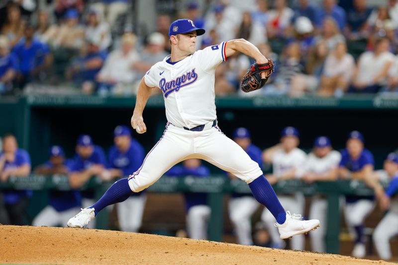 May 15, 2024; Arlington, Texas, USA; Texas Rangers pitcher David Robertson (37) pitches during the eighth inning against the Cleveland Guardians at Globe Life Field. Mandatory Credit: Andrew Dieb-USA TODAY Sports