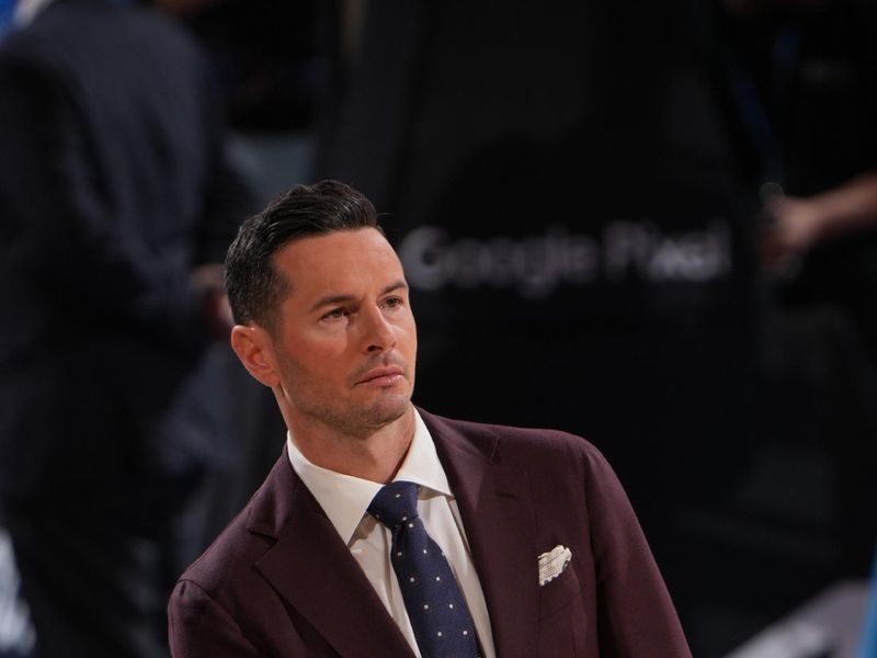 NEW YORK, NY - APRIL 20: JJ Redick looks on before the game between the Philadelphia 76ers and the New York Knicks during Round 1 Game 1 of the 2024 NBA Playoffs on April 20, 2024 at Madison Square Garden in New York City, New York.  NOTE TO USER: User expressly acknowledges and agrees that, by downloading and or using this photograph, User is consenting to the terms and conditions of the Getty Images License Agreement. Mandatory Copyright Notice: Copyright 2024 NBAE  (Photo Jesse D. Garrabrant/NBAE via Getty Images)