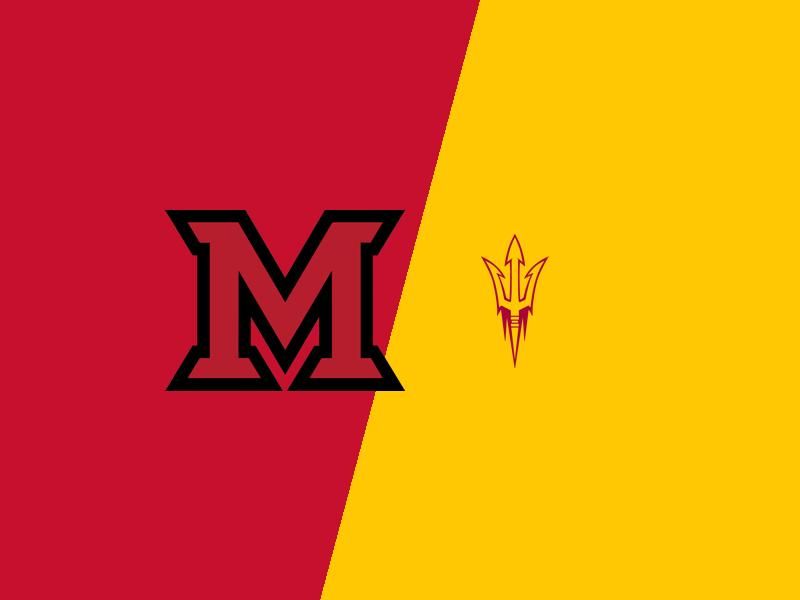 Miami (OH) RedHawks' Silent Night at Mullett Arena as Arizona State Sun Devils Shine