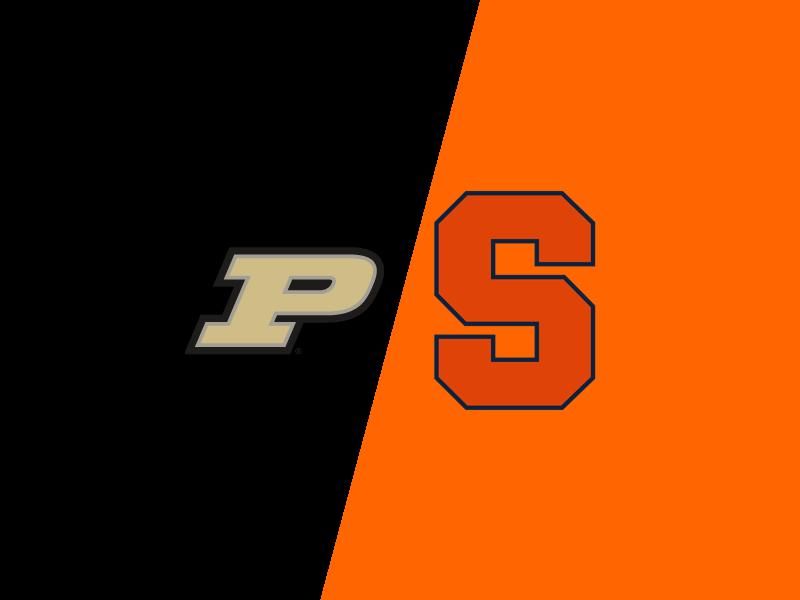 Clash at JMA Wireless Dome: Syracuse Orange to Host Purdue Boilermakers in College Football Show...