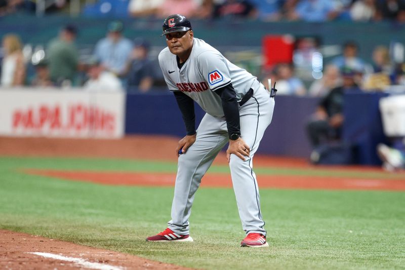 Guardians Navigate Through Rays at Tropicana Field with Precision and Power