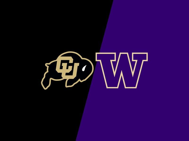 Washington Huskies VS Colorado Buffaloes