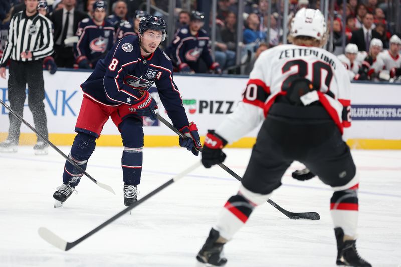 Ottawa Senators Overpower Columbus Blue Jackets with Stutzle's Stellar Performance