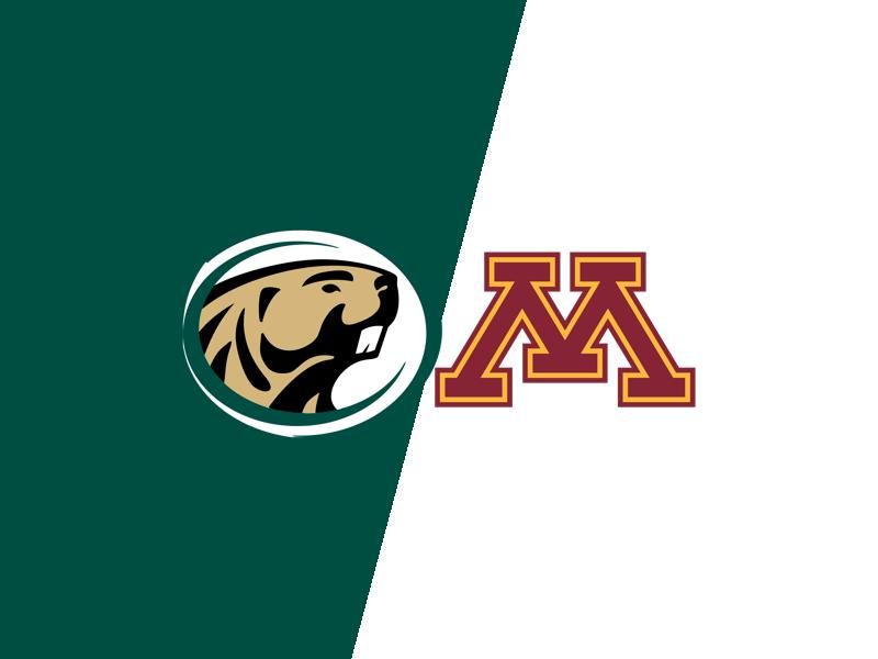 Beavers' Star Shines: Bemidji State and Minnesota Golden Gophers Face Off