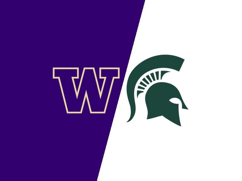 Clash of the Titans at Alaska Airlines Field: Michigan State Spartans vs Washington Huskies in F...