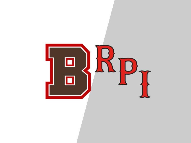 Brown Bears' Lone Roar Silenced by Rensselaer Engineers at Houston Field House