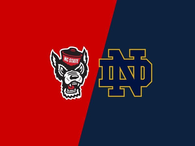 Clash at Purcell Pavilion: Notre Dame Fighting Irish Host North Carolina State Wolfpack in Men's...