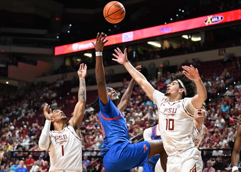Florida State University rains 16 threes on the SMU Mustangs at Donald L. Tucker Civic Center