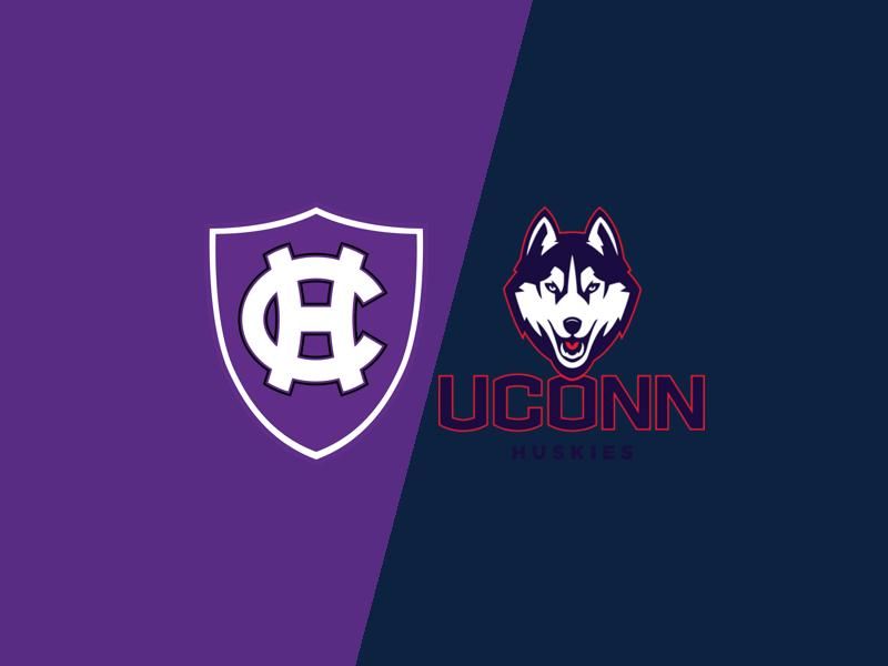 Holy Cross Crusaders Face Setback Against Connecticut Huskies in Hartford Encounter